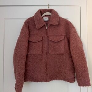 Urban outfitters‎ Sherpa zip up jacket